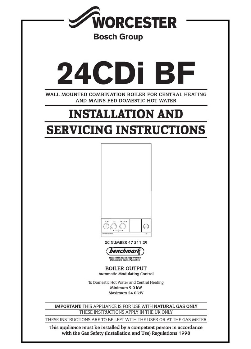 Worcester 24CDi BF User guide