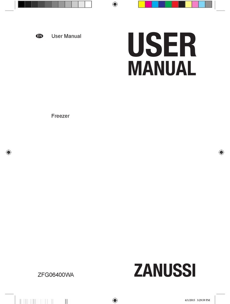 Zanussi ZFG06400WA User manual Zanussi ZFG06400WA User manual