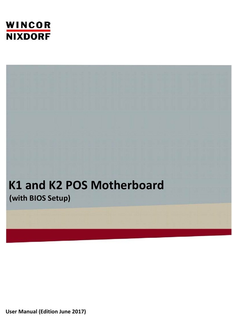 Wincor Nixdorf K1 user manual