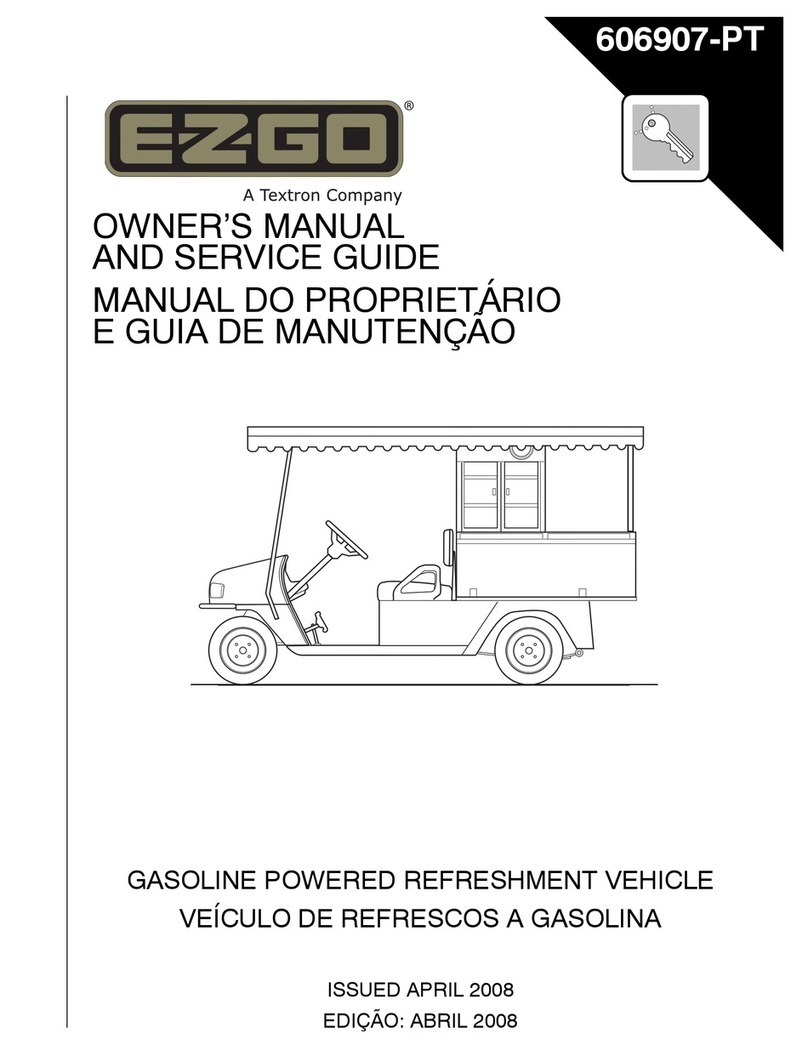 Ezgo REFRESHER 1200 owner's manual