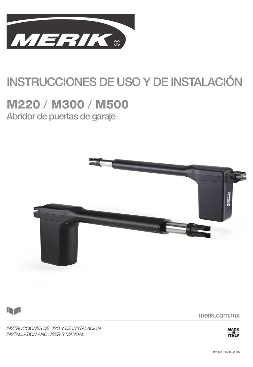 Merik M220 User manual
