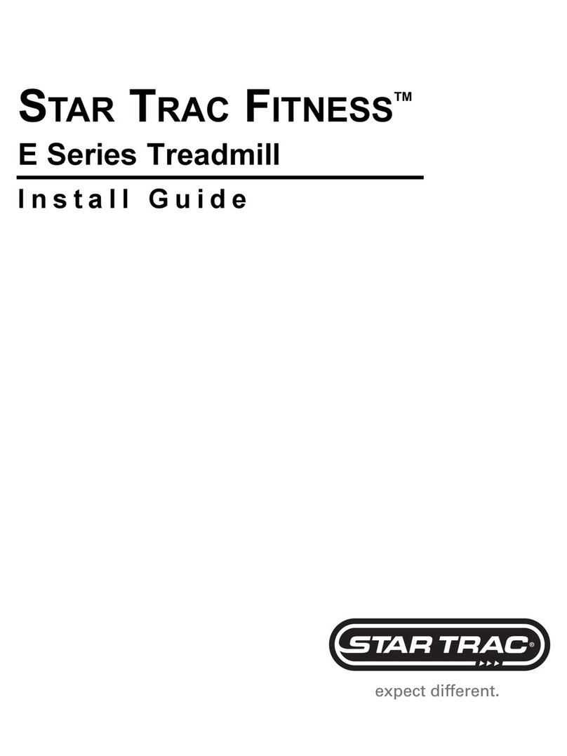 Star Trac E Series User manual