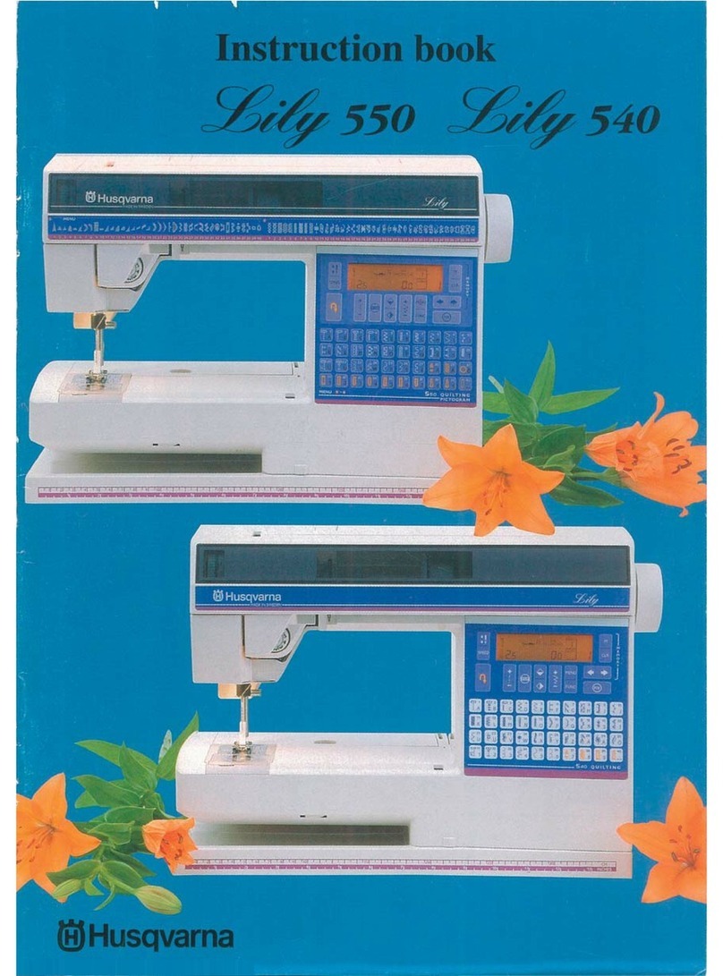 Husqvarna Viking Lily 550 User manual
