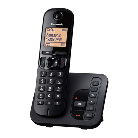 Panasonic KX-TGC210LAB User manual