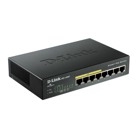 D-Link DGS-1008P User manual