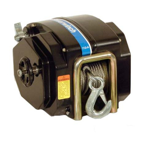 POWERWINCH 712 User manual