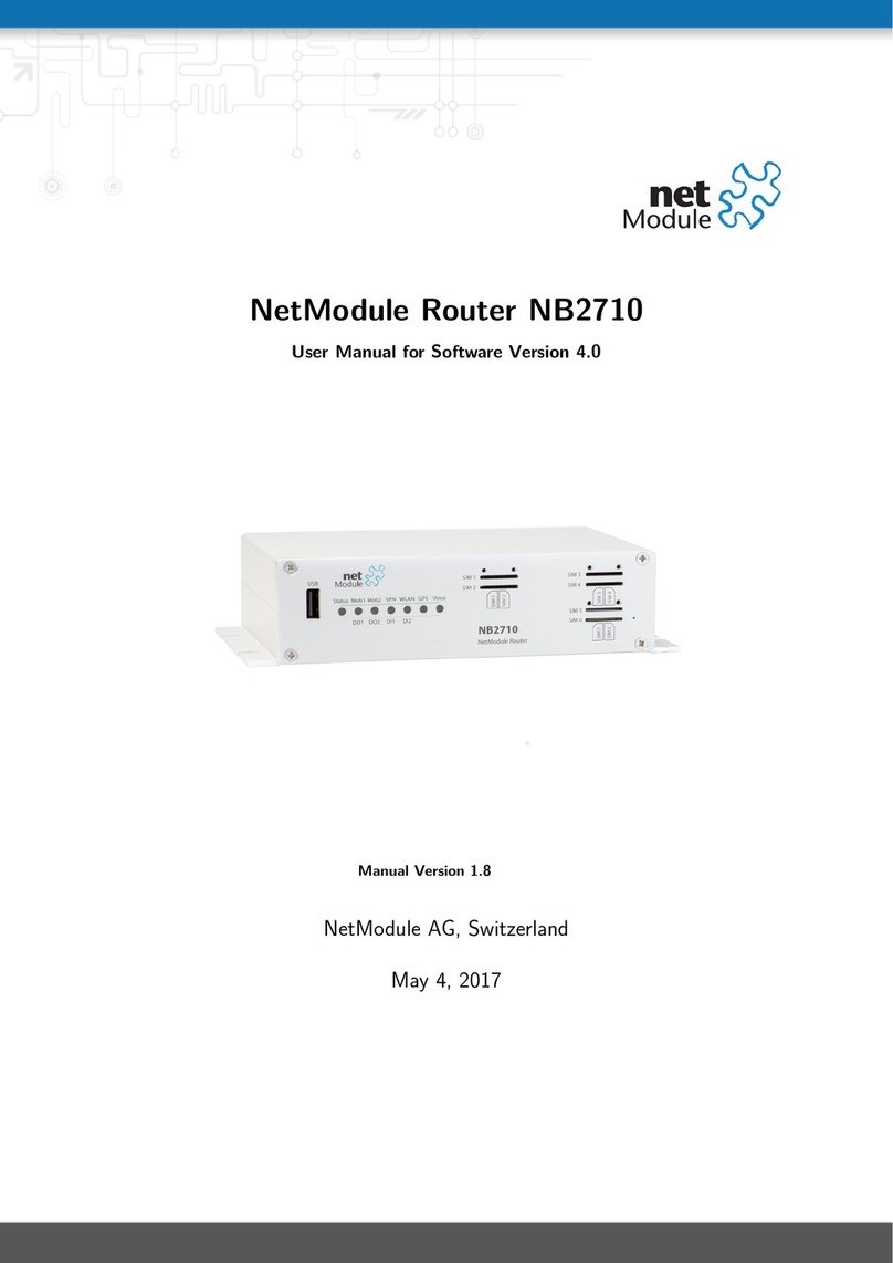 NetModule NB2710 User manual NetModule NB2710 User manual