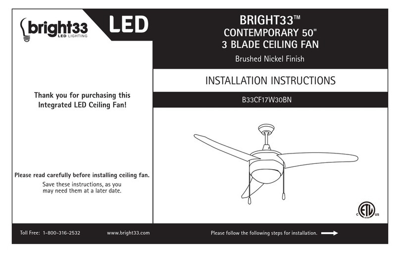 Bright33 B33CF17W30BN installation instructions Bright33 B33CF17W30BN installation instructions
