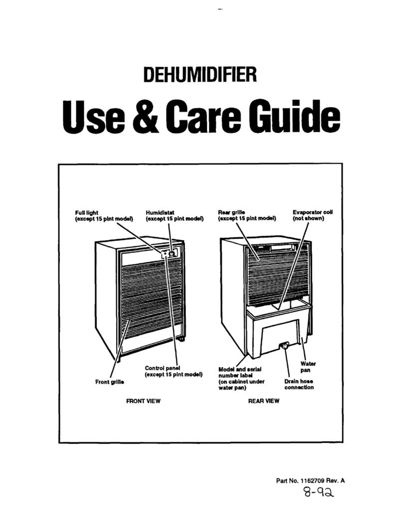 Whirlpool BHDH2500AS1 Use & care guide