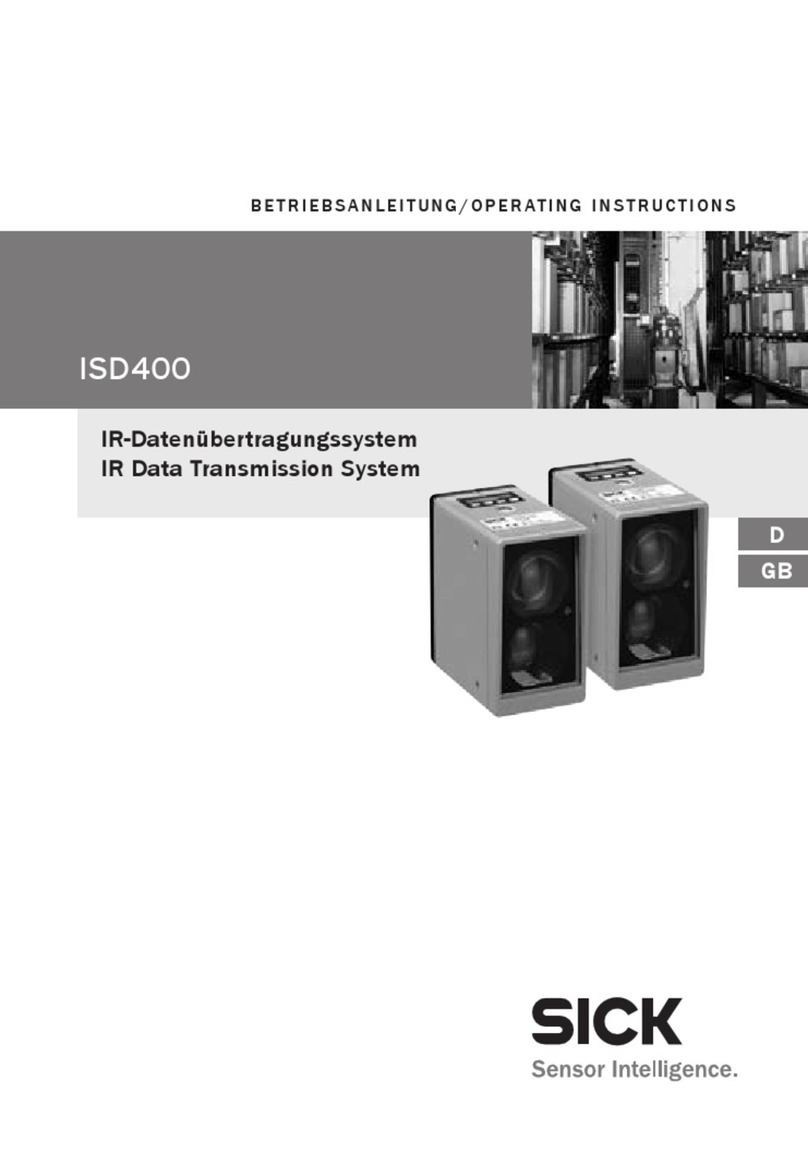 SICK ISD400 operating instructions