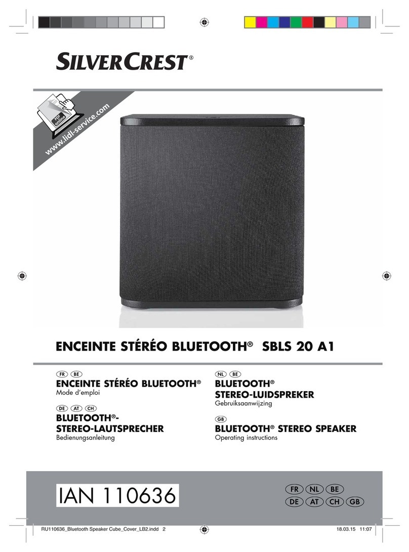 Silvercrest SBLS 20 A1 User manual Silvercrest SBLS 20 A1 User manual