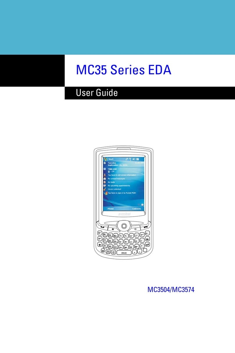Symbol MC3504 User manual