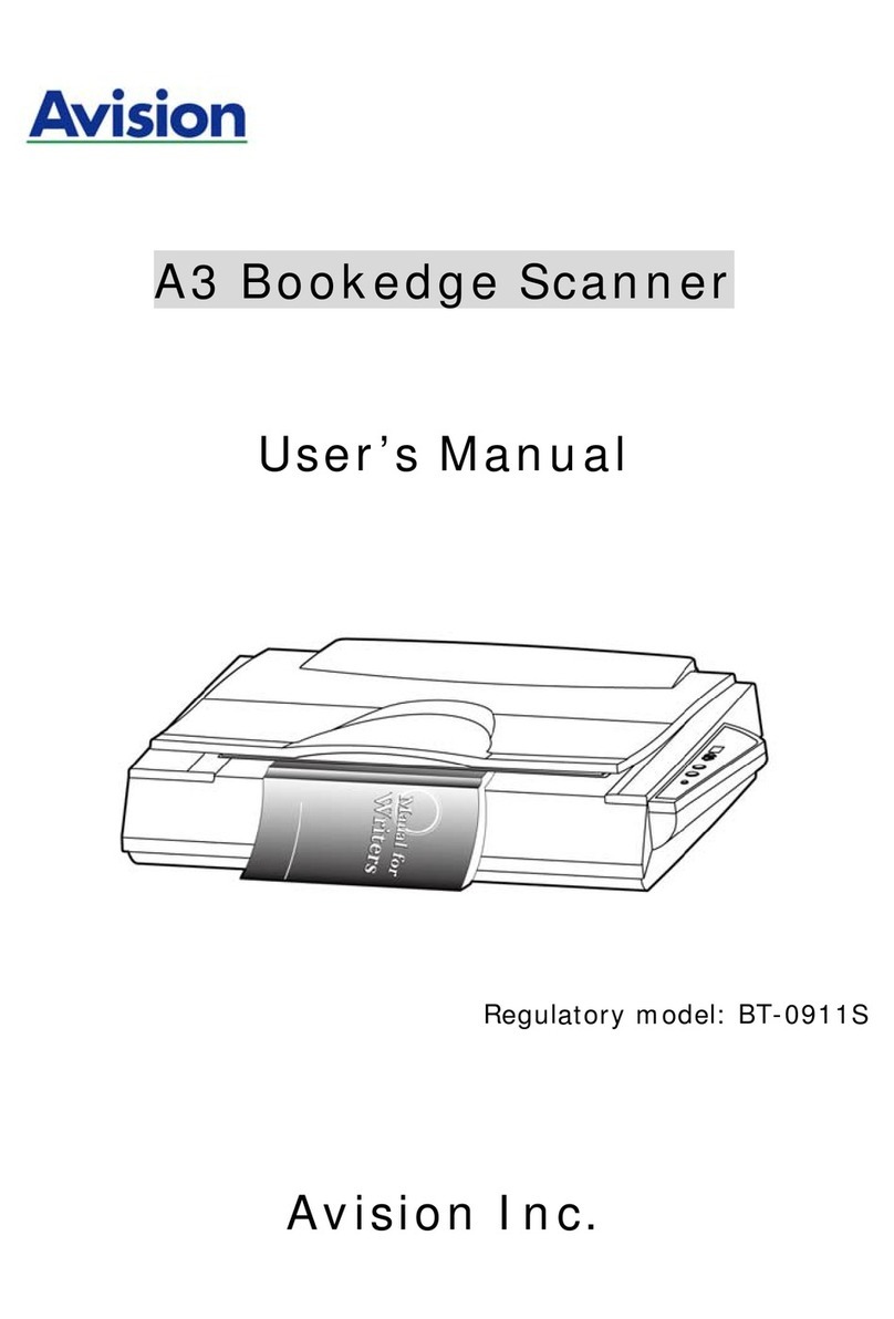 Avision BT-0911S User manual