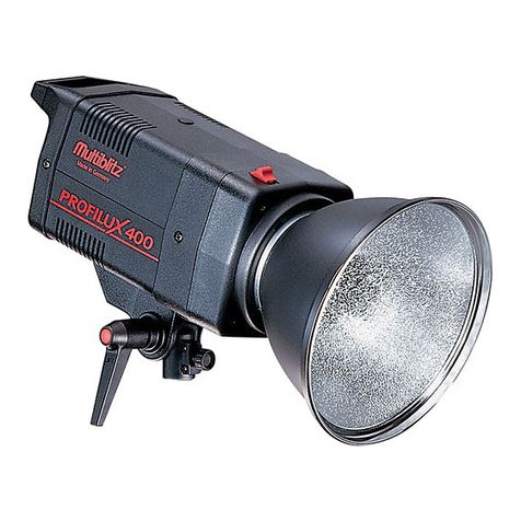 Multiblitz PROFILUX-200 Instructions for use