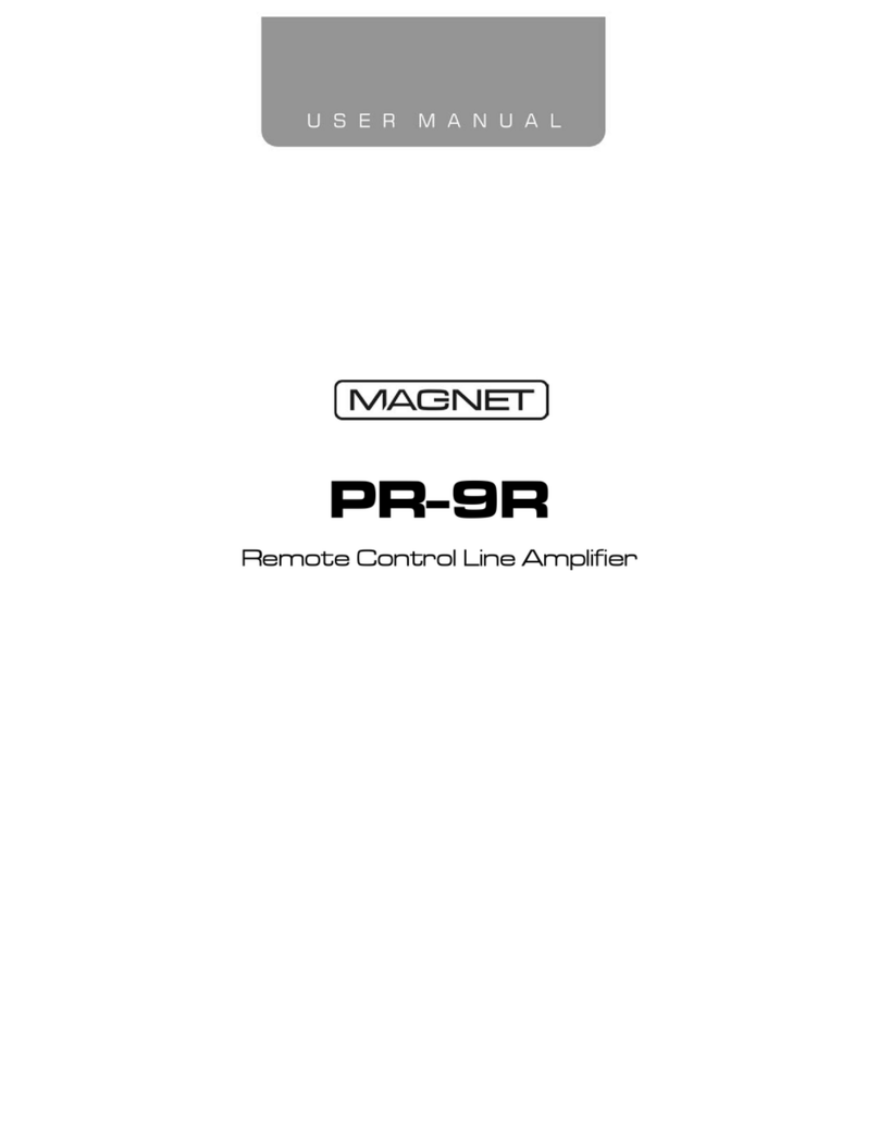 Magnet PR-9R user manual