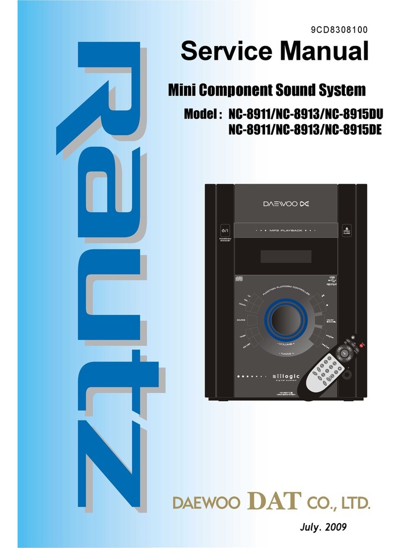 Daewoo NC-8913 Service manual