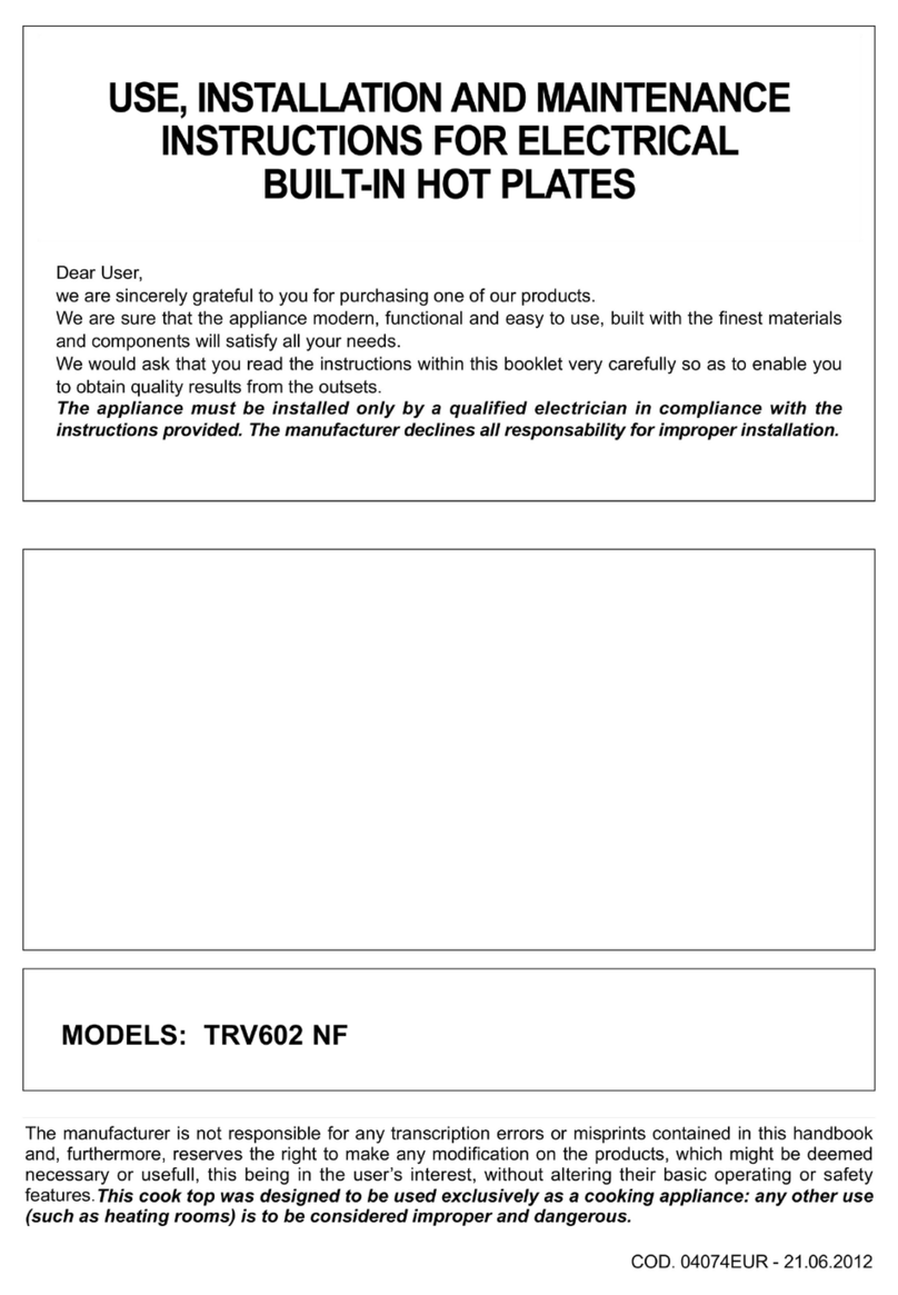 Eurotech TRV602 NF Use, installation and maintenance instructions