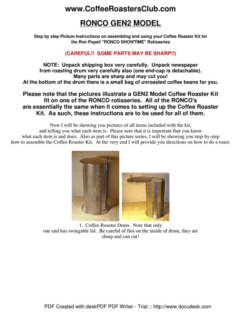 Ronco gen2 user manual
