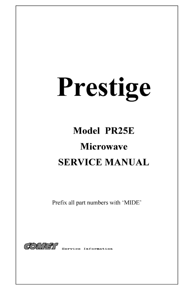 Prestige PR25E Service manual