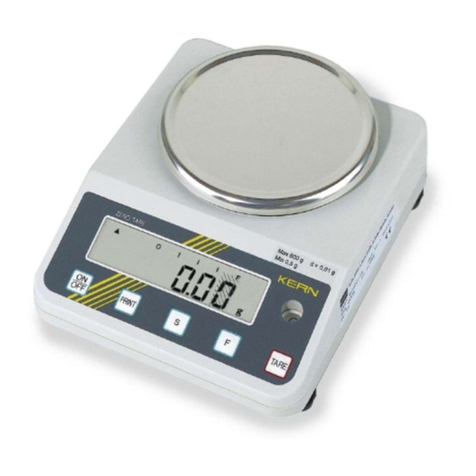 KERN 1500-2M User manual