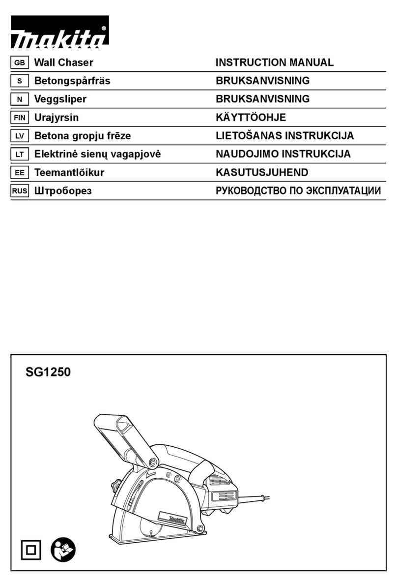 Makita SG1250 instruction manual