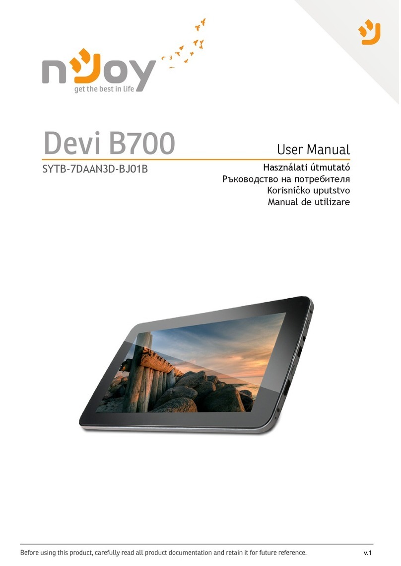 Njoy Devi B700 User manuals