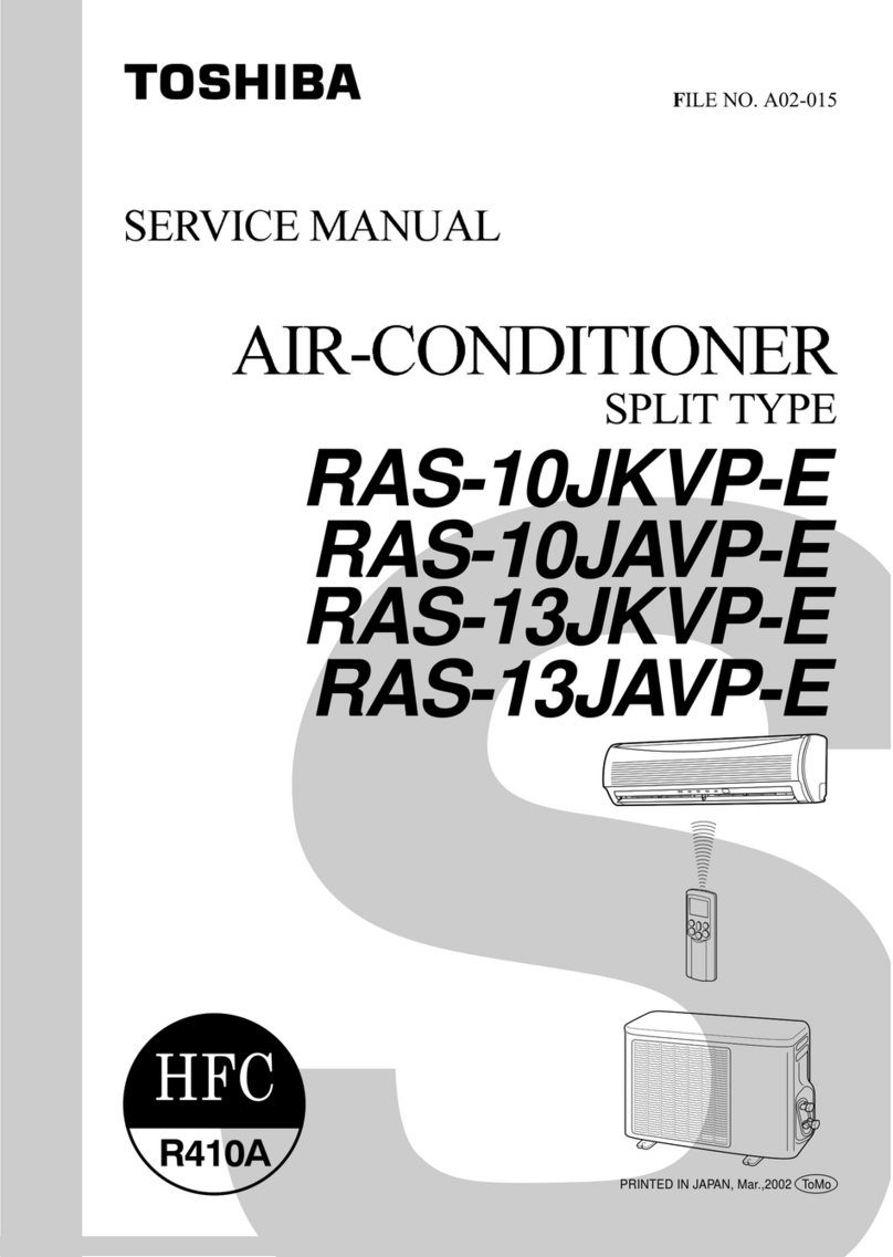 Toshiba RAS-10JKVP-E User manual Toshiba RAS-10JKVP-E User manual