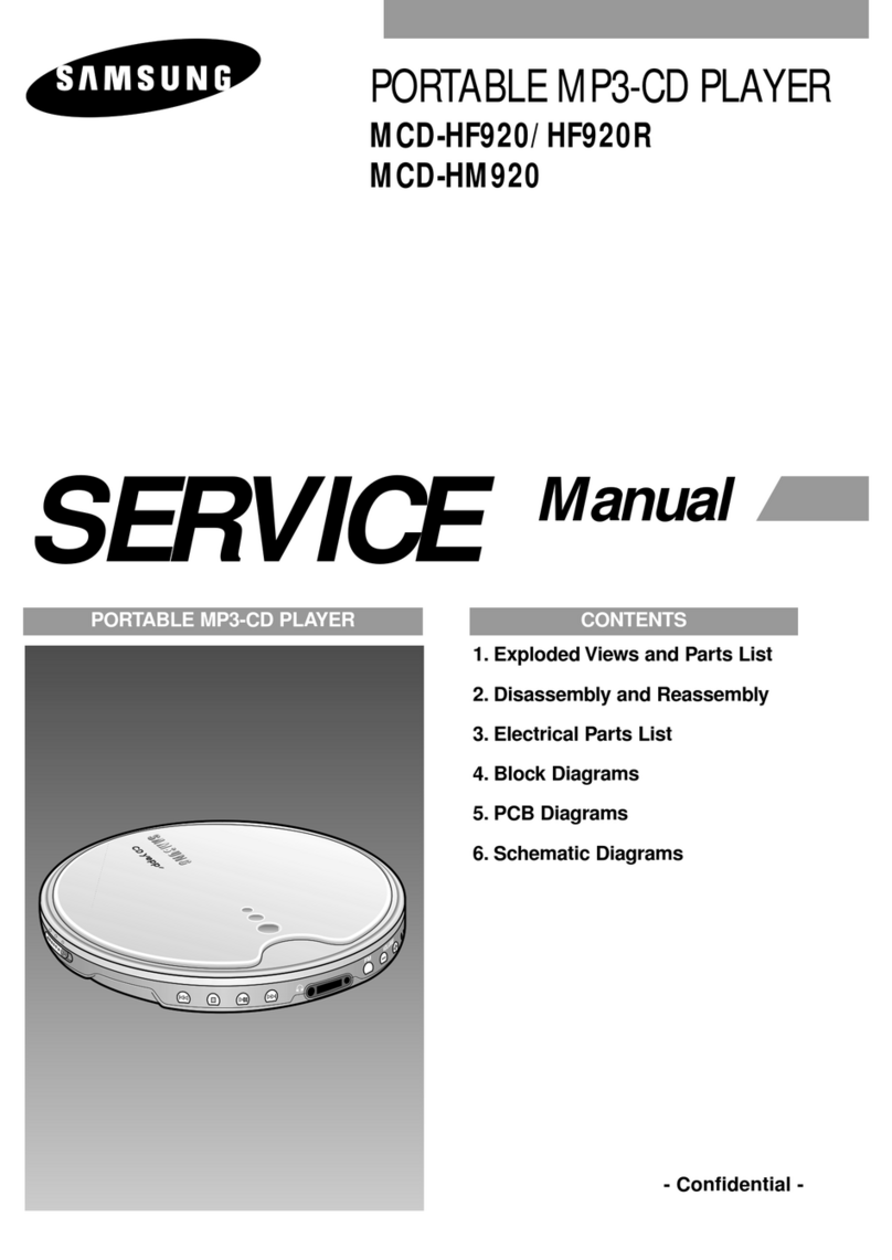 Samsung MCD-HF920 User manual