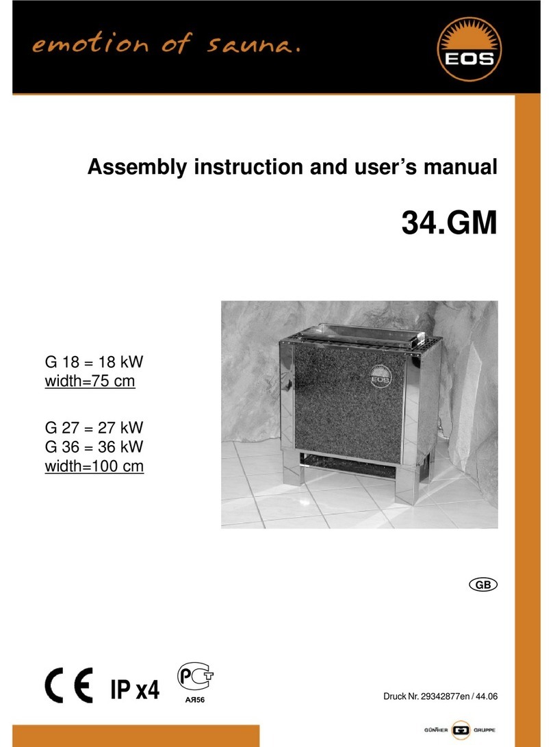 EOS 34.GM User manual and assembly instructions