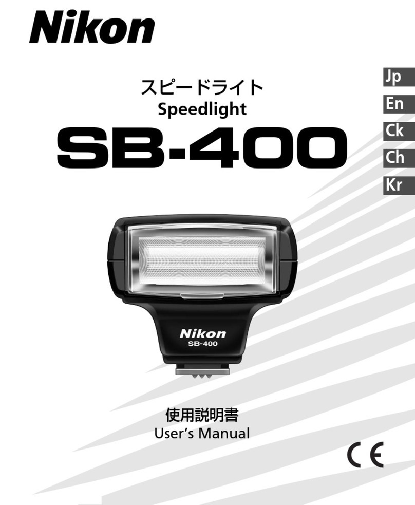 Nikon SB-400 user manual