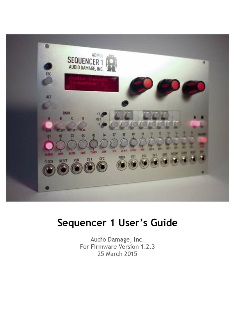 Audio Damage Sequencer 1 user guide