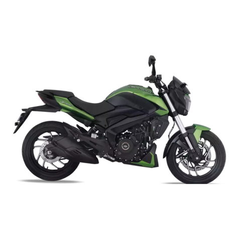 Bajaj Auto Dominar 400 owner's manual
