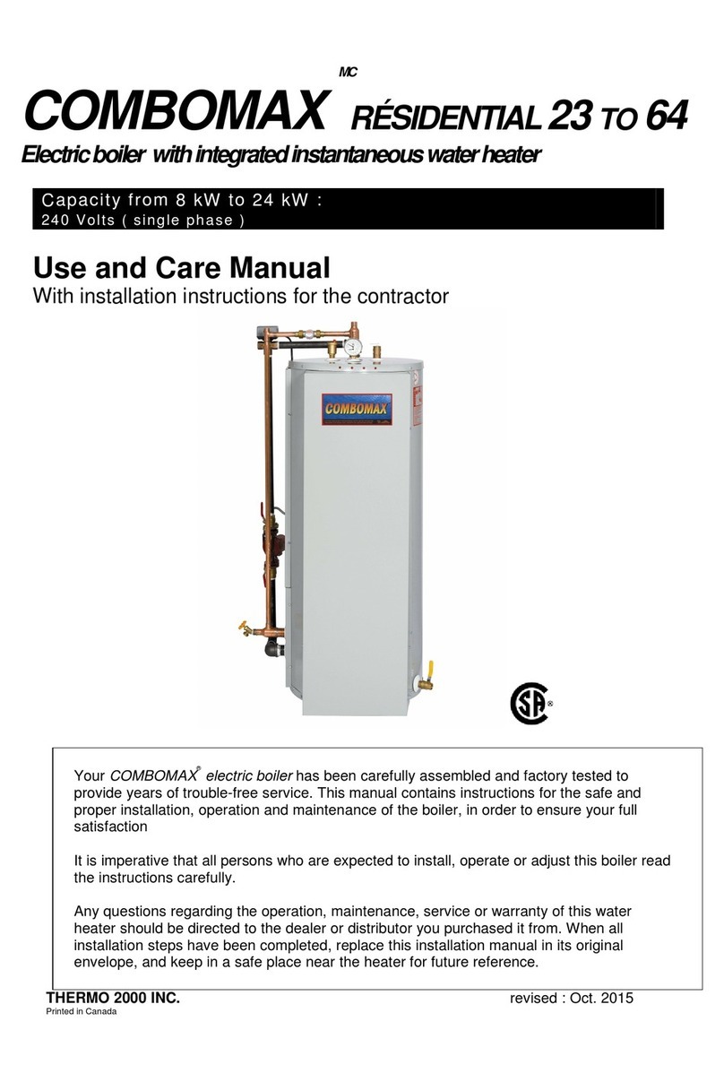 THERMO 2000 COMBOMAX 23-10 User manual