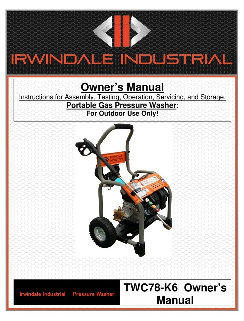Irwindale TWC78-K6 owner's manual
