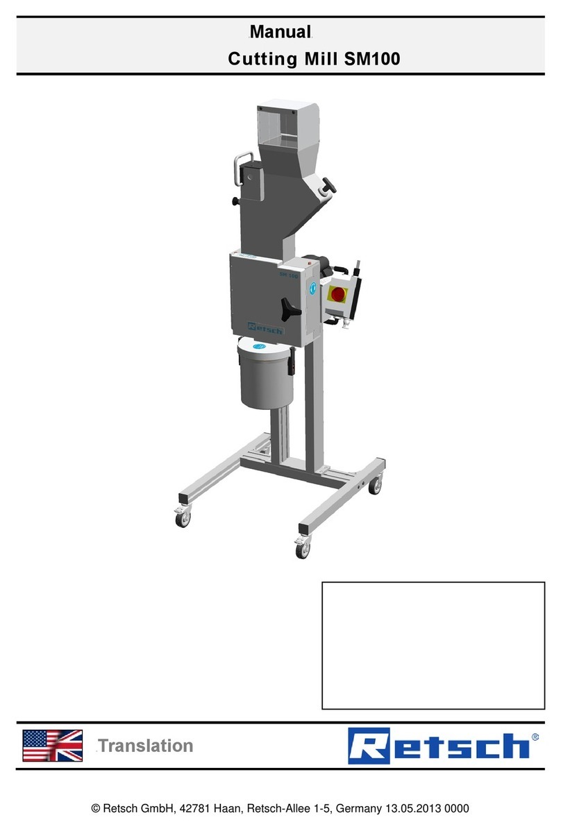 Retsch SM100 manual