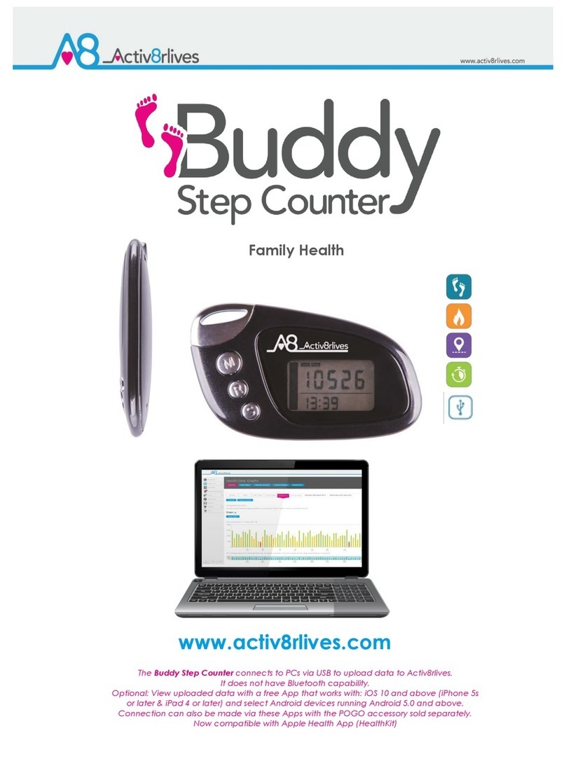 Activ8rlives Buddy step counter manual