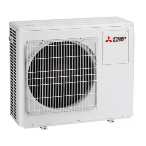 Mitsubishi Electric MXZ-3E54VA-E1 User manual Mitsubishi Electric MXZ-3E54VA-E1 User manual