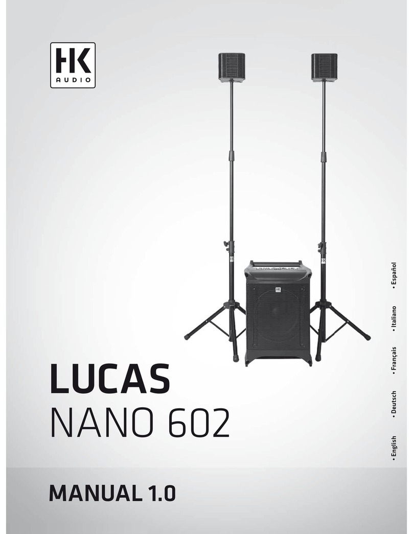 HK Audio LUCAS NANO 602 manual
