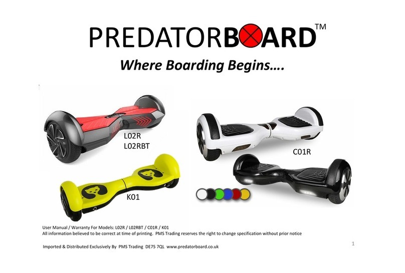 PREDATORBOARD K01 user manual