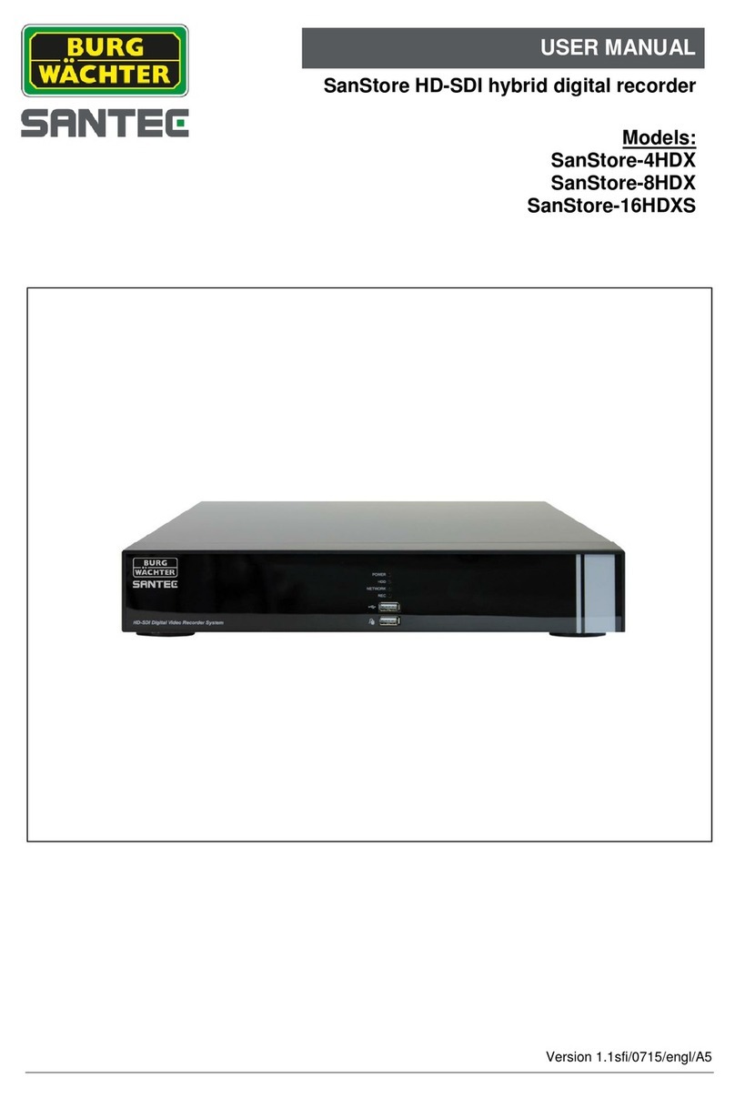 Santec SanStore-4HDX user manual