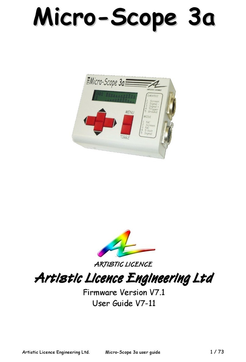 Artistic License micro-scope 3a user guide
