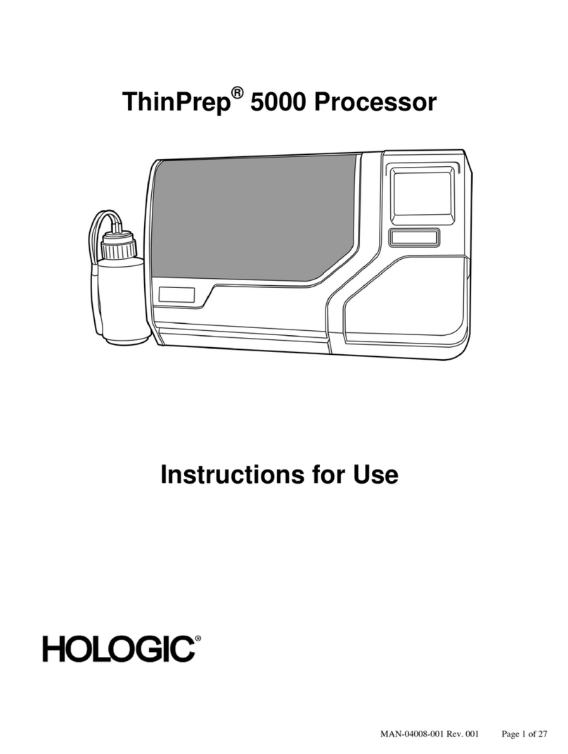Hologic ThinPrep 5000 instruction manual