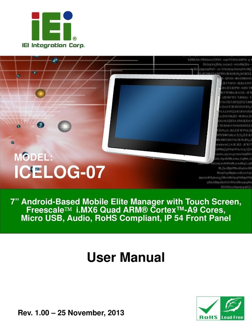 IEI Technology ICELOG-07 User manual IEI Technology ICELOG-07 User manual
