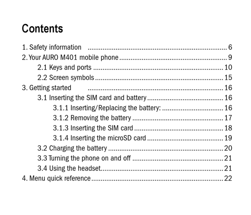 AURO M401 user manual