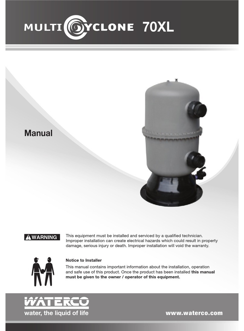 Waterco MultiCyclone 70XL user manual
