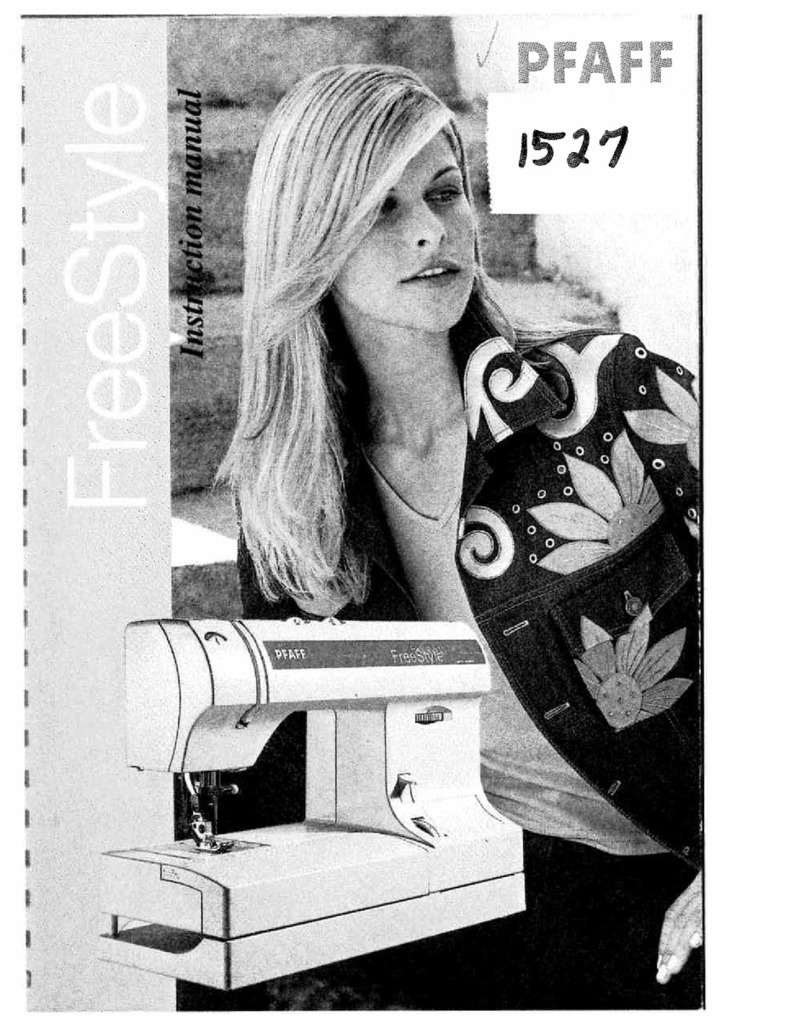 Pfaff FREESTYLE 1527 User manual