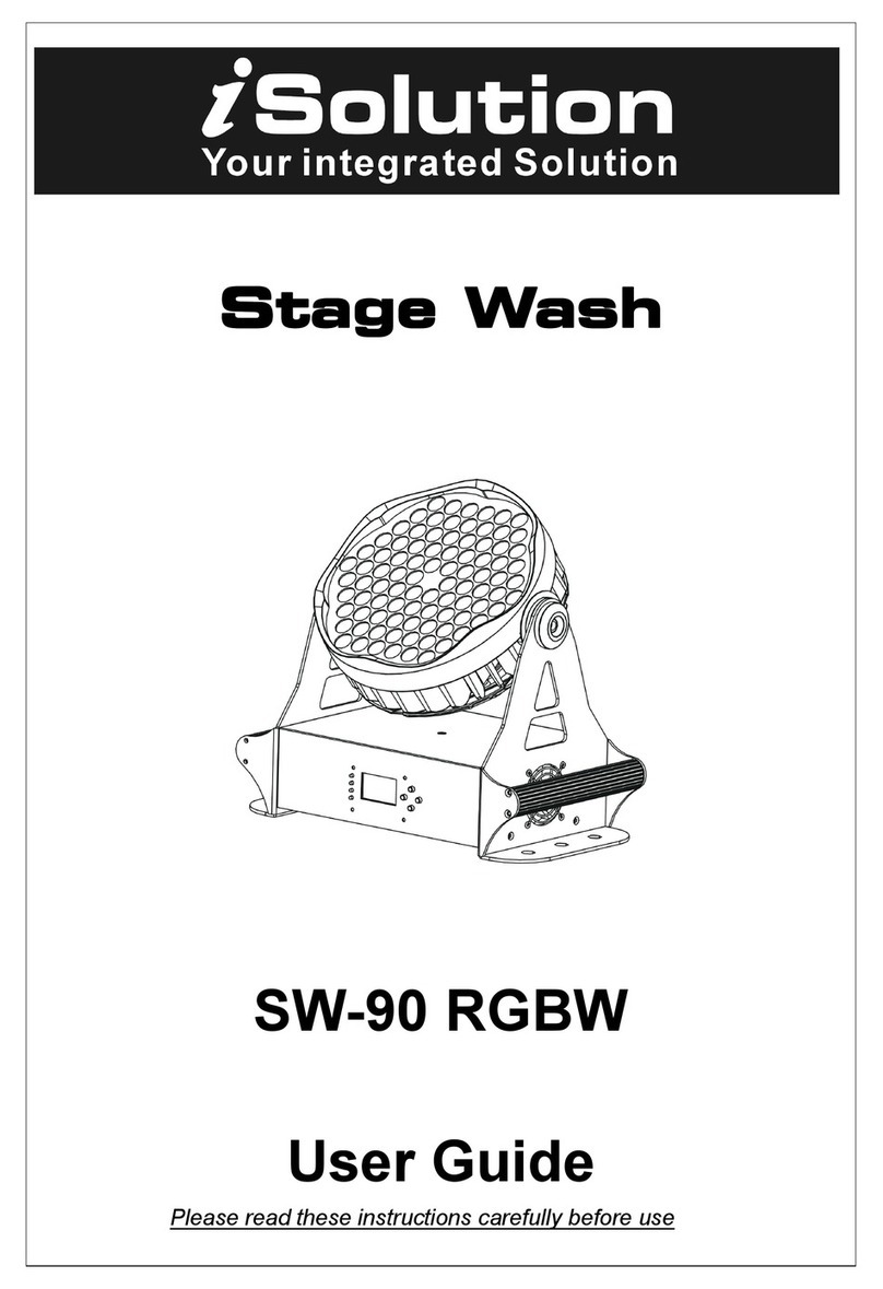iSolution SW-90 RGBW user guide