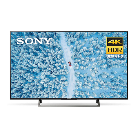 Sony XBR-49X800E reference guide