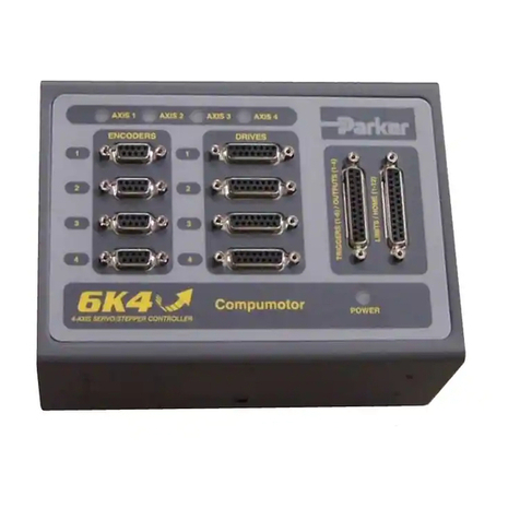 Parker 6K8 User manual