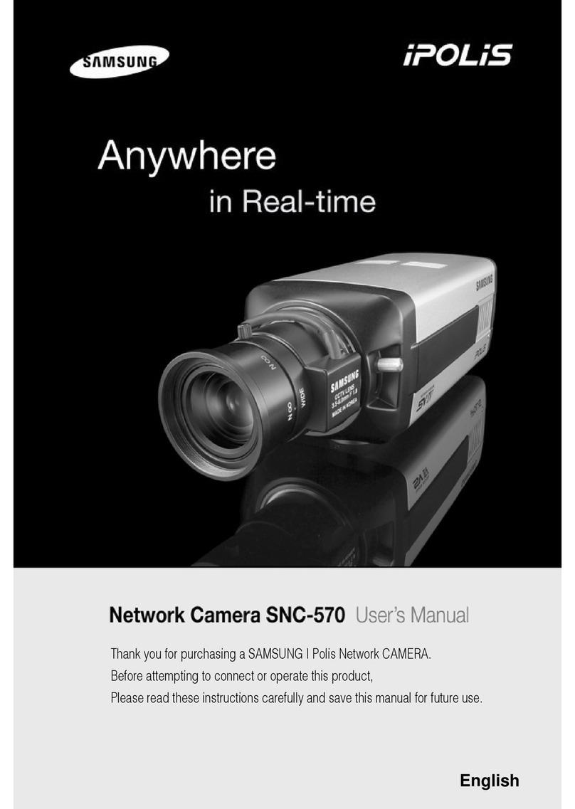 Samsung IPOLIS SNC-570 User manual